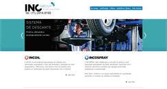 Desktop Screenshot of incospray.com.br